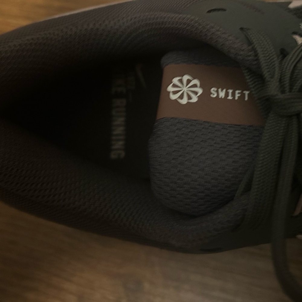 Nike Grey and Pink  Swift Running Sneakers - Picture 3 of 3